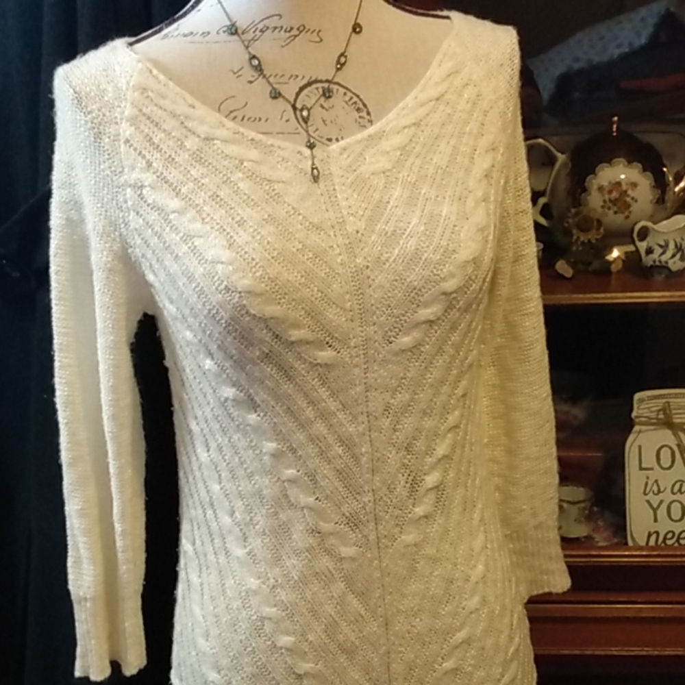Beautiful white sweater